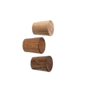 Small SIMPLE oak knobs (2 cm) - DOT Manufacture